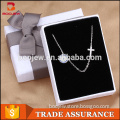 China wholesale cheap necklace cross pendants silver vintage necklace jewelry